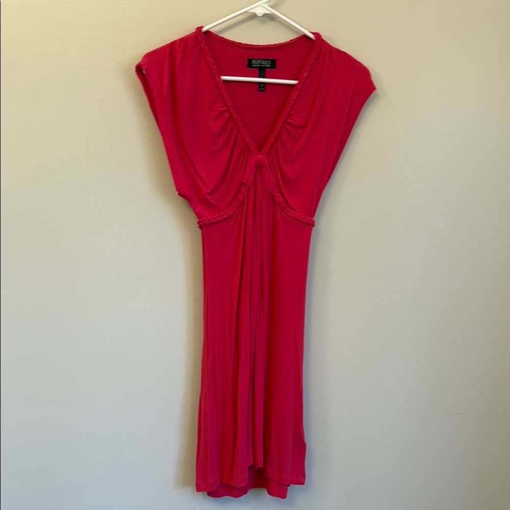 Buffalo David Bitton Dark Pink Dress